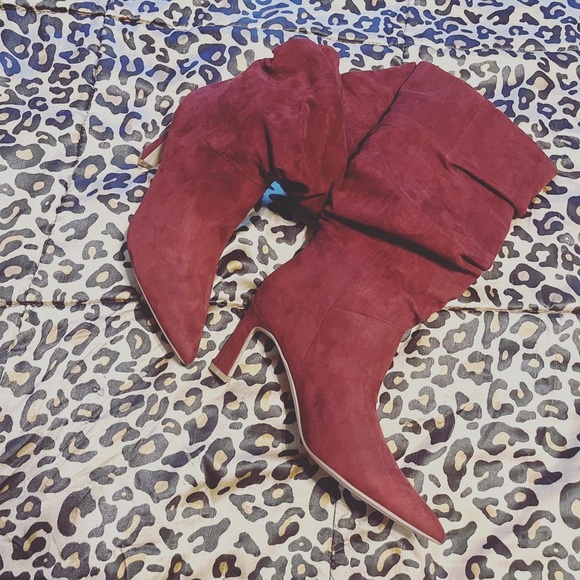 New! Slouch Stiletto Boots - Picture 4 of 4